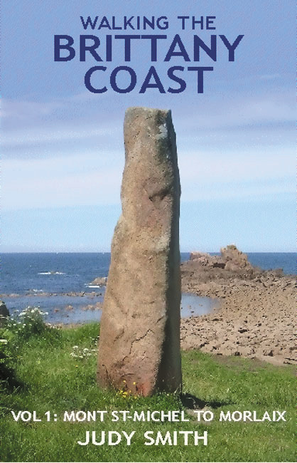 Walking the Brittany Coast vol 1 - guide - front cover